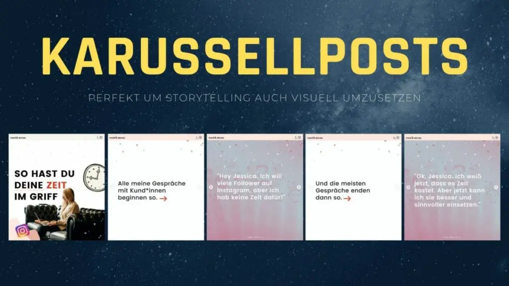 8 EXPERTEN VERRATEN IHRE INSTAGRAM TIPPS & TRICKS FÜR MEHR REICHWEITE IN 2021 4 Instagram Tipps - Karussellposts