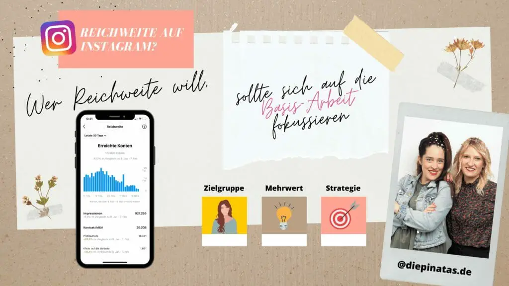 8 EXPERTEN VERRATEN IHRE INSTAGRAM TIPPS & TRICKS FÜR MEHR REICHWEITE IN 2021 6 Instagram Tipps - Die Basis Arbeit